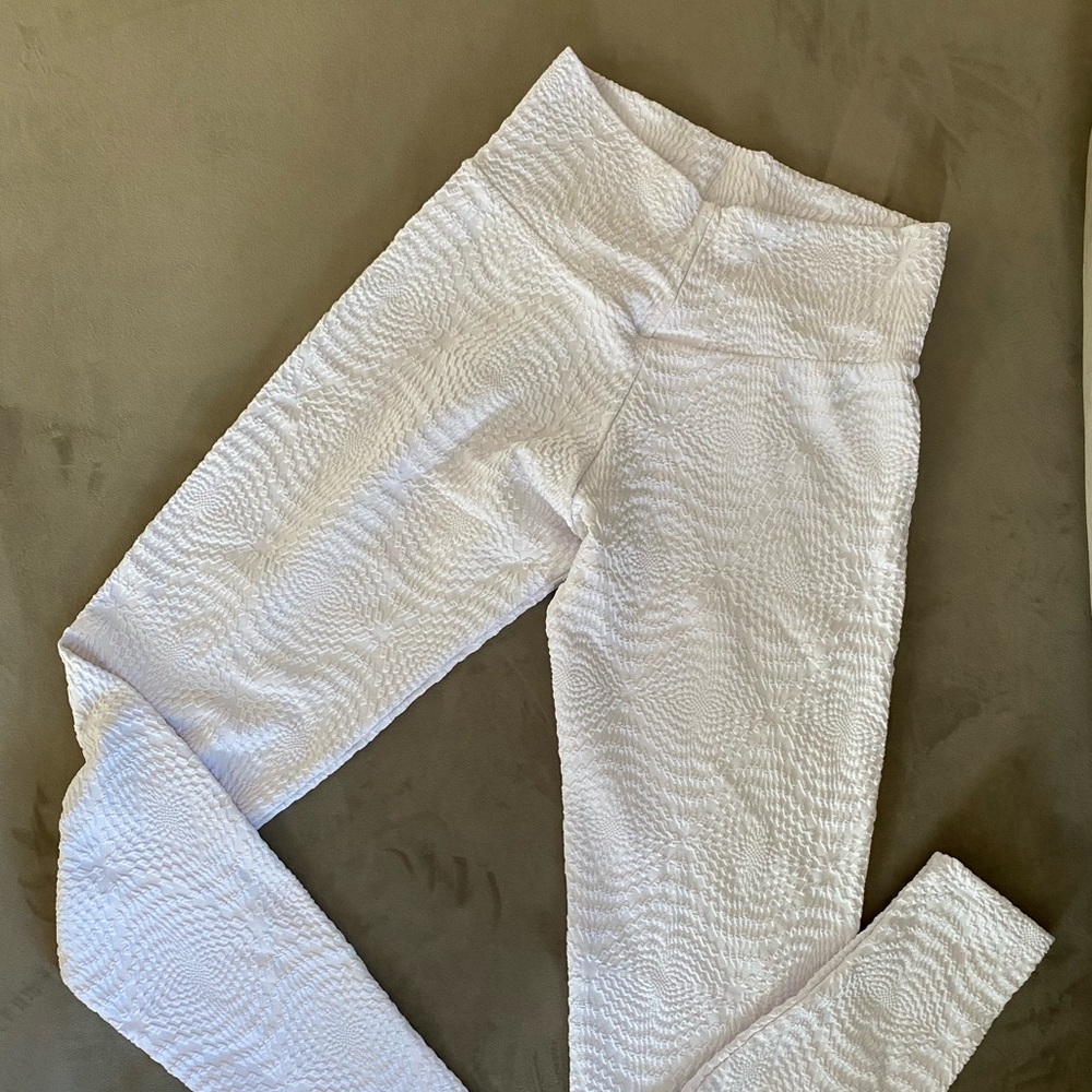 White Booty by Brabants Mermaid Leggings - Never Worn